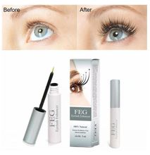 FEG Rapid Eyelash Enhancer Growth Serum for Eye Lash and Brow Fast Effective Creates Longer and Darker Eyelashes